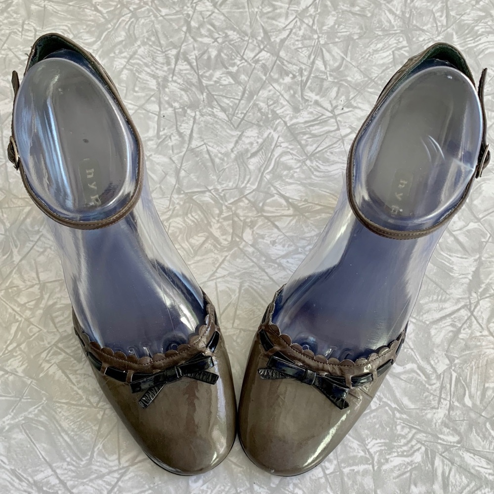 Hype Retro Patent Funky Heels 8